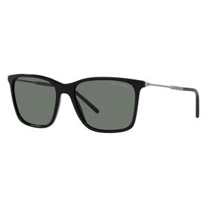 New GIORGIO ARMANI Black Square AR8176 5017/87 Sunglasses Women
